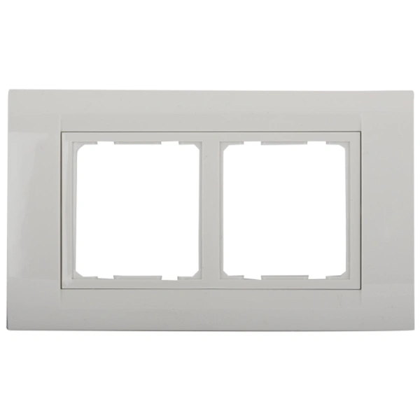 Anchor ANCHOR Roma Polycarbonate 4 Module Tresa Plate (Standard Size, White) - 4M, White, NA